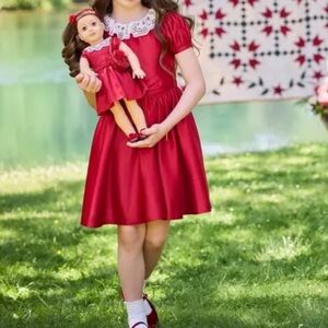 Janie and Jack X American Girl dress Christmas dress